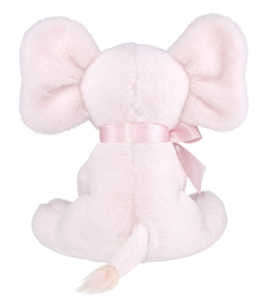 Bearington Baby Pinky The Elephant Plush, 12 Inch Elephant Stuffed Animal