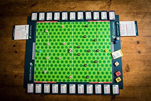 Giga Mech Games Counter Attack - Football Simulation Game for 1-2 Players, Red Cardstock