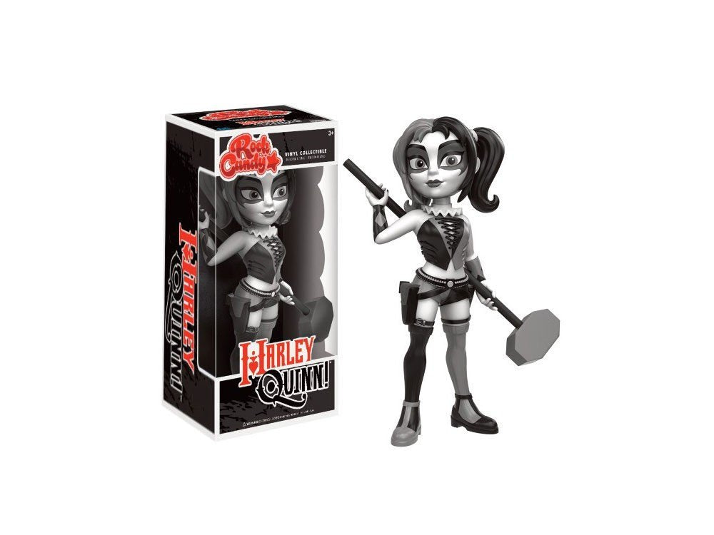 Funko Rock Candy Harley Quinn Black And White Exclusive