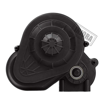 INJORA Complete Gearbox Transmission with Gears Set 1/10 RC Crawler Car Axial SCX10 SCX10 II 90046 Upgrade Part (Black Complete