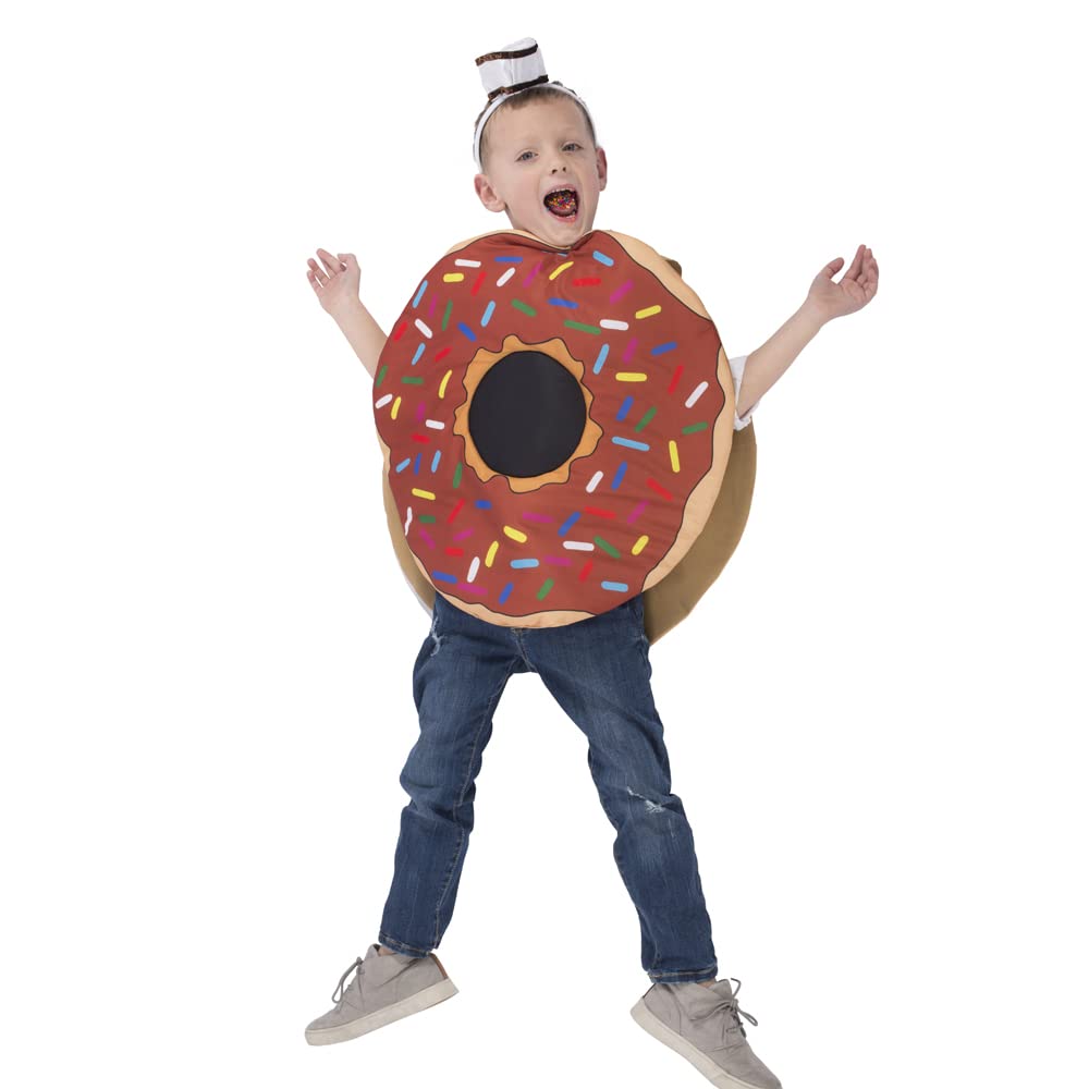 Dress Up America Donut Costume For Kids - Sprinkle Doughnut Costume For Halloween - Great For Girls And Boys