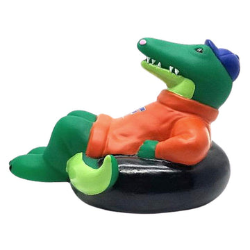 Rubber Tubbers Florida Gators (Albert) Collegiate Bathtub Toys - Officially Licensed Ncaa Team Mascots, Authentic Sports Memorab
