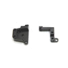 ST Racing Concepts STA31387BK CNC Machined Aluminum Servo Mount Brackets for SCX10 II, Black