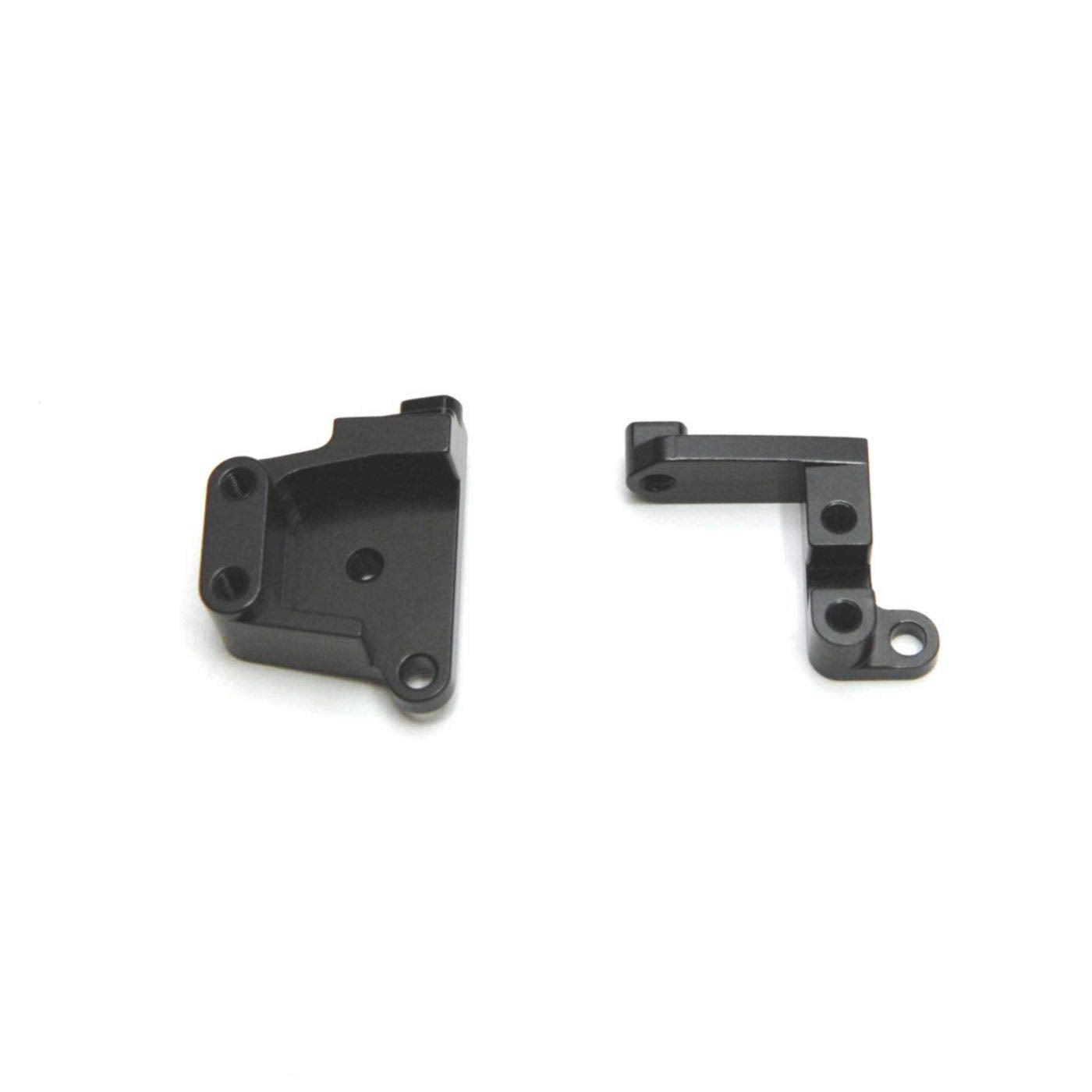 ST Racing Concepts STA31387BK CNC Machined Aluminum Servo Mount Brackets for SCX10 II, Black