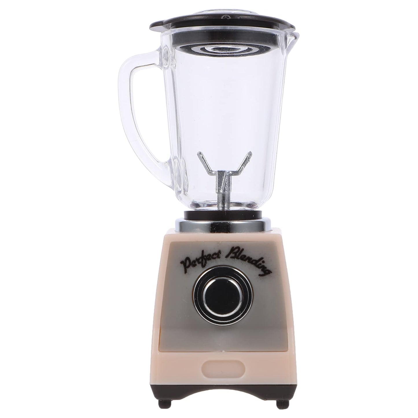 LUOZZY Mini Blender Toy for Kids, 2.16inch Tiny Toy Blender Dollhouse Accessories Smoothies Blender Toy Pretend Play Kitchen App