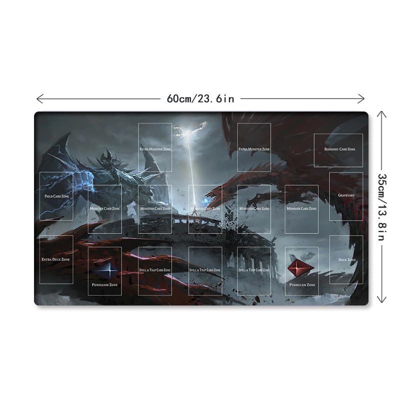 New Mlikemat Playmat Obelisk The Tormentor Tcg Ccg Ocg Trading Card Game Mat With Zones + Free Bag (Zd014-892-A)