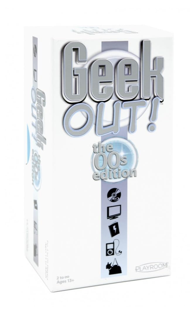 Playroom Entertainment Ple62000 Geek Out The 00S Edition Board Game