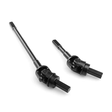 RZXYL Hard Steel Front Axle Drive Shaft CVD Set for 1/10 Axial SCX10 III AX103007 RC Crawler Car (Front)