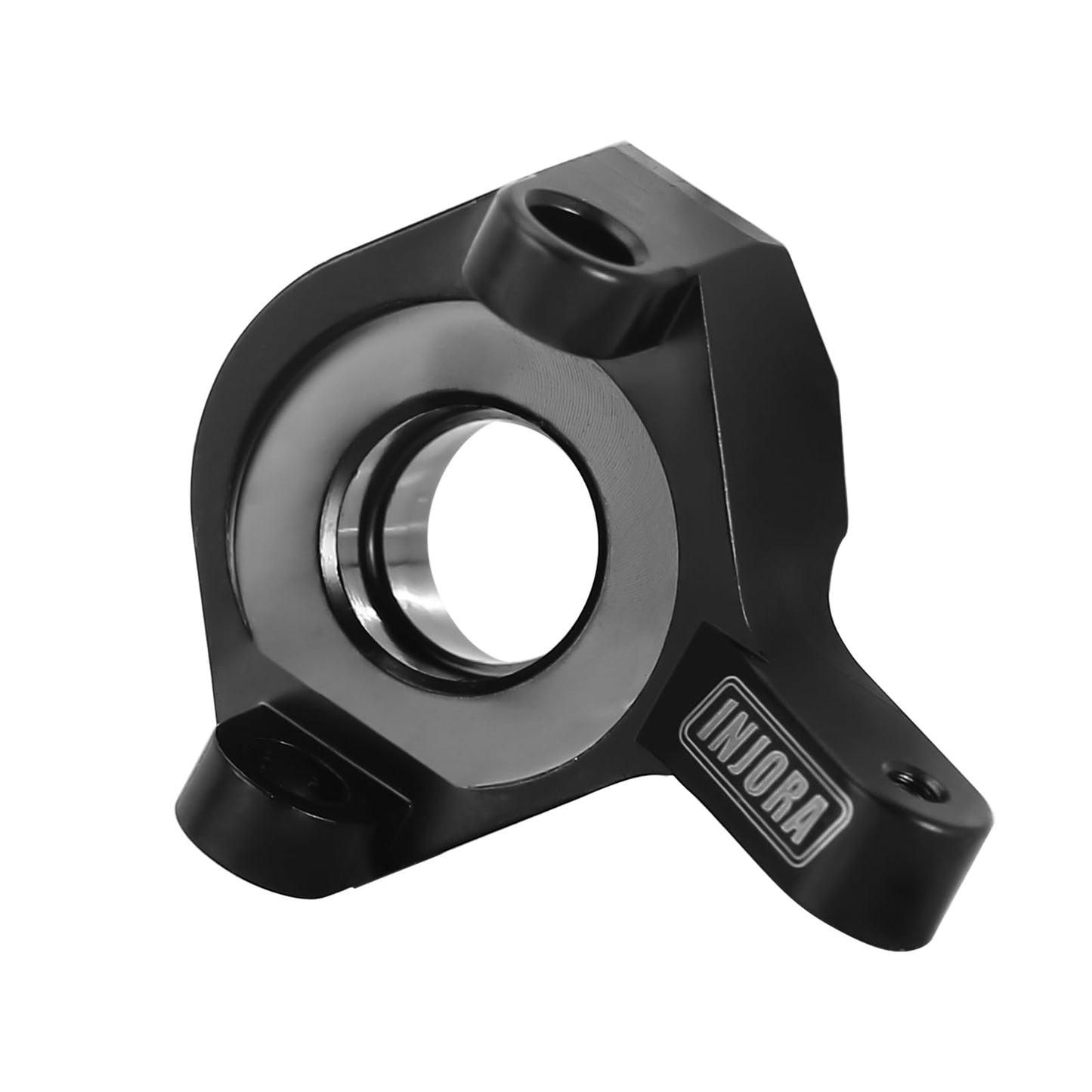 INJORA Brass Front Steering Knuckles Black RC Counterweights for 1/24 RC Crawler Axial SCX24 AXI90081 Upgrades Parts