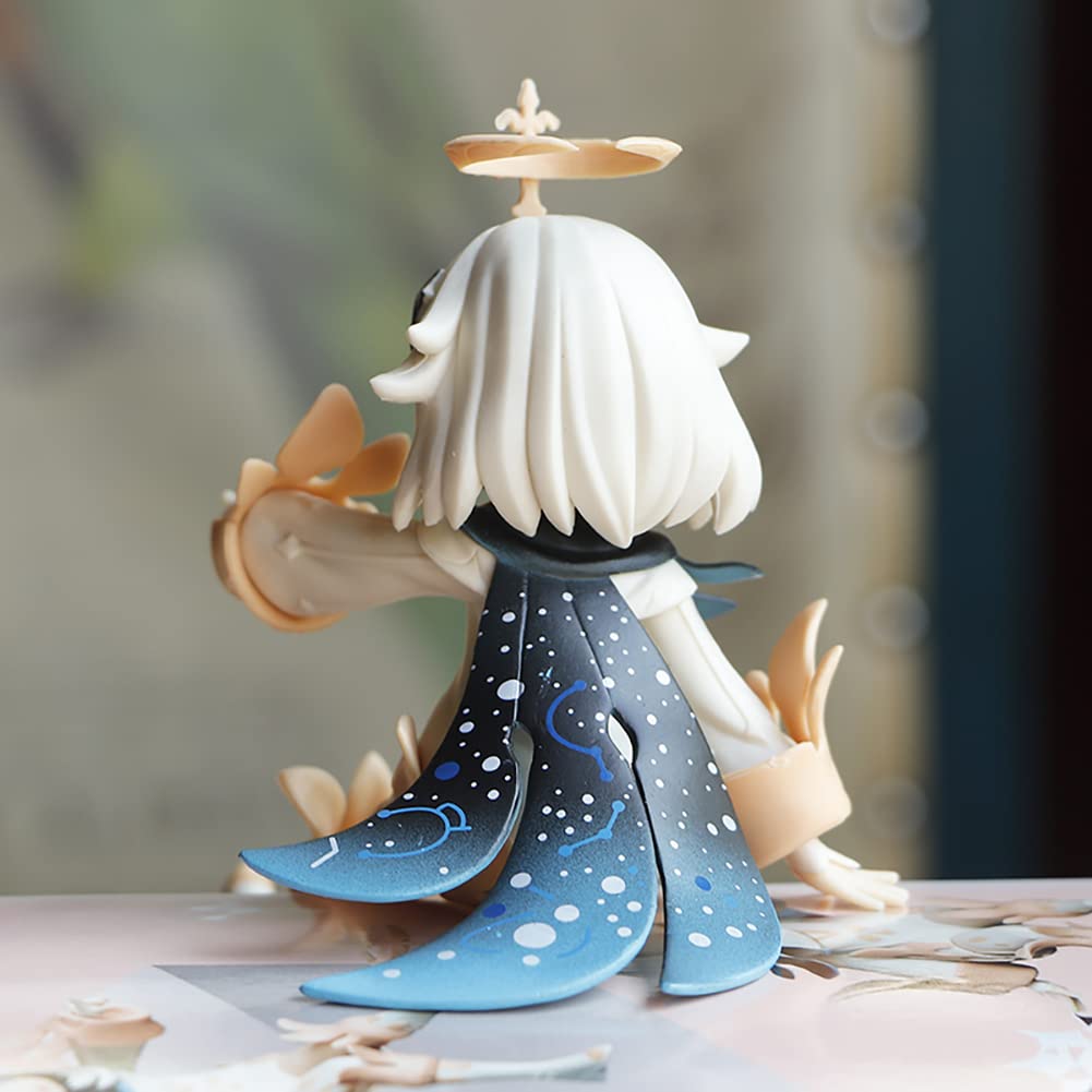 Paimon Figure Genshin Figurine Merch Impact Paimon Figure Sitting 1/7 Scale Game Action Figure Character Model Anime Toys