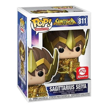 Funko POP! Animation Sagittarius Seiya Gold Vinyl Figure - Alliance Entertainment Exclusive