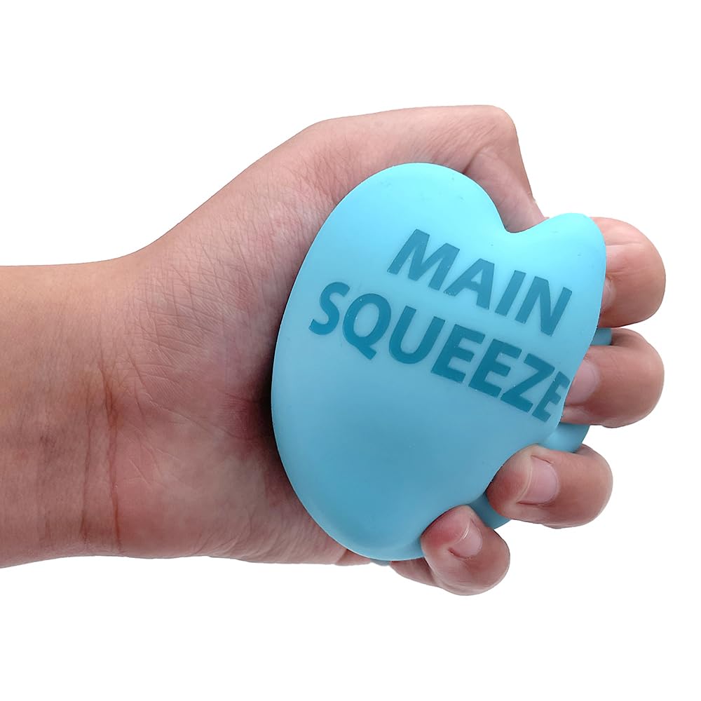 Schylling Needoh Squeeze Heart - Valentines Squeeze Toy - Satisfying Dough Filling - 2.5' Wide - Color May Vary (Pack Of 1)