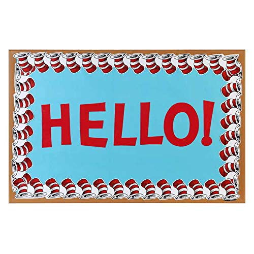 Dr Seuss 7In Punch Out Letters Red