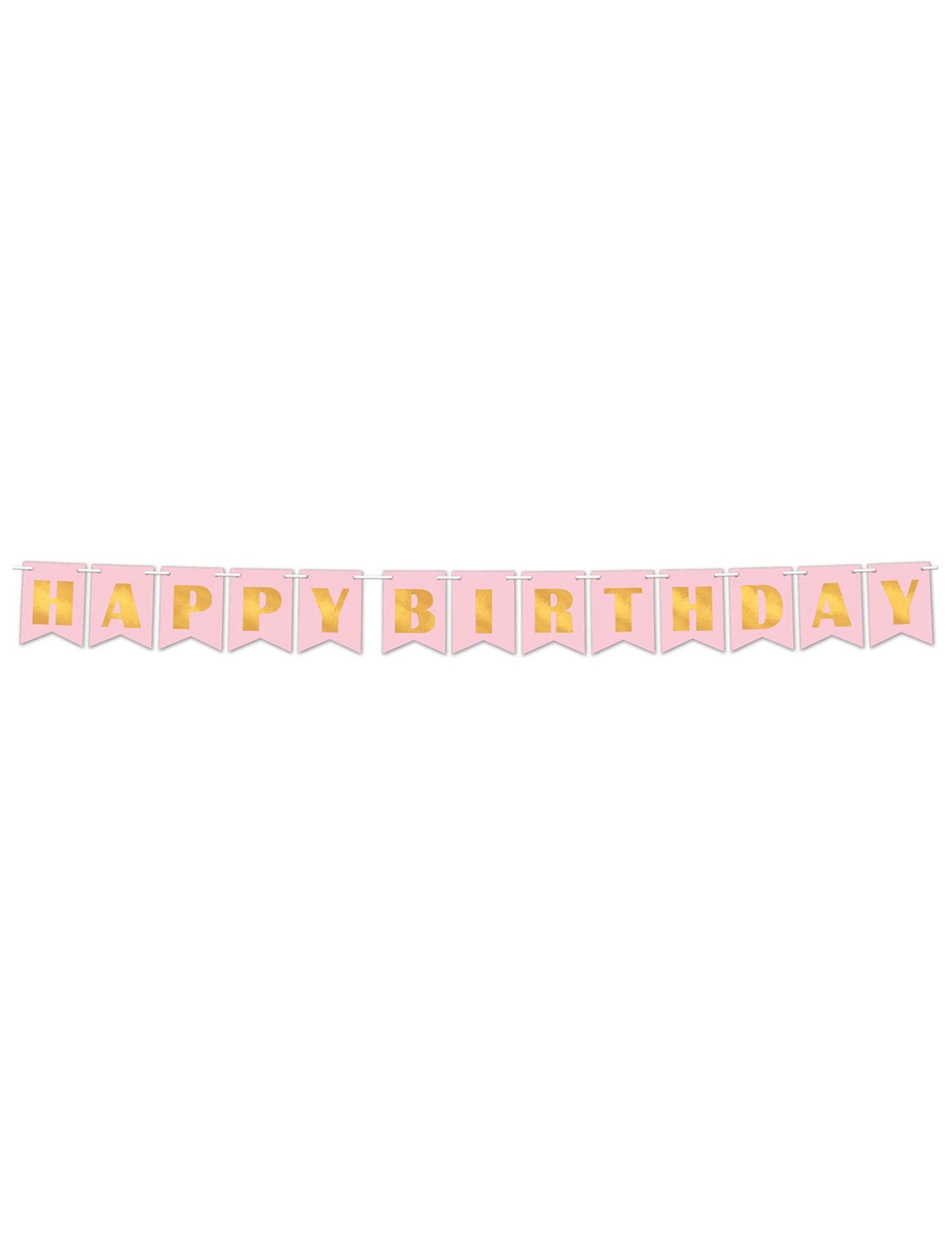 Beistle Foil Happy Birthday Streamer