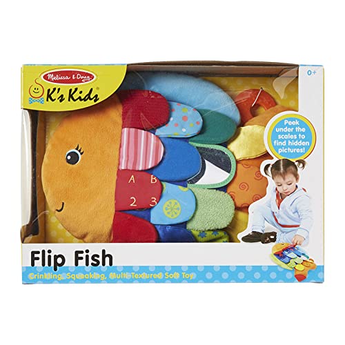Melissa & Doug Flip Fish Soft Baby Toy