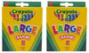 Crayola Large Crayons Tuck Box - 8 Count - 2 Packs