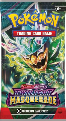 Pokemon TCG Booster Display Box - Scarlet & Violet Twilight Masquerade (36 Boosters) - Cardboard, Paper, Plastic