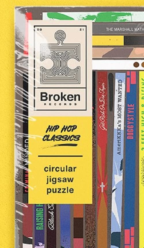 Luckies - Jigsaw Puzzle | Vinyl Records Shaped Jigsaw Board Game | Retro Inspired Wall Art & Wall Hanging | 200 Piece Jig Saw Puzzles | Mindfulness Gifts For Women & Men | Hip Hop Classics