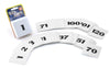 Hygloss Number Flash Cards - Learning Card, Numbers 1 - 120 - Develop Math, Counting, Problem Solving Skills - 2 X 2 , Whit