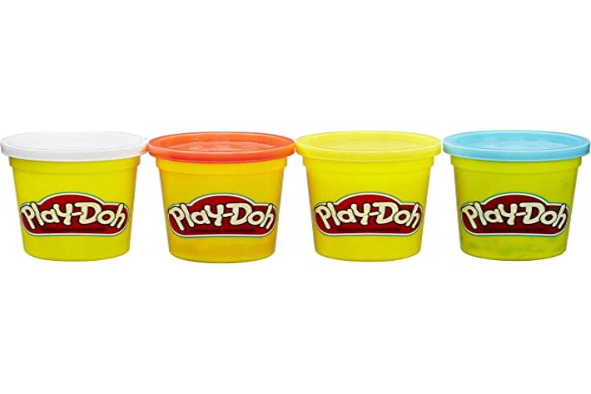 Play-Doh 1588929 Hasbro Playout Primary colors - Pack of 4