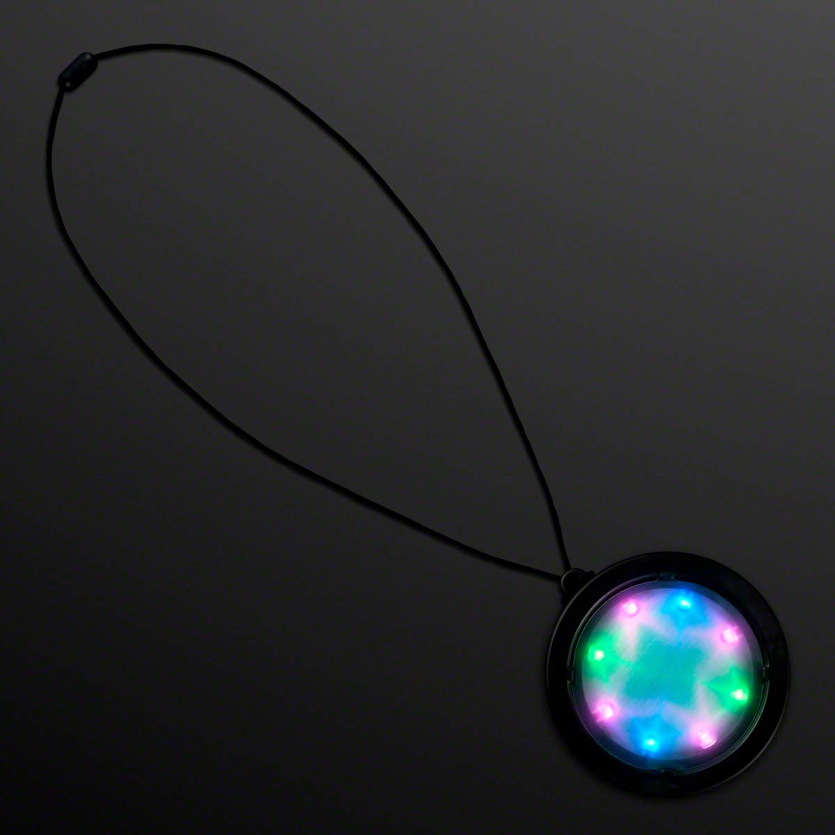 Starburst Lights LED Light Up Infinity Necklace by FlashingBlinkyLights