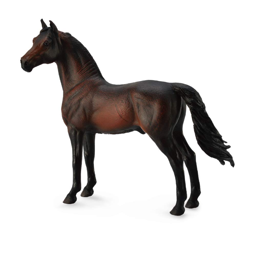 CollectA Morgan Bay Stallion Toy Figure, 5.9"L x 5.1"H, Multicolor, Child Safe PVC, Model 88646