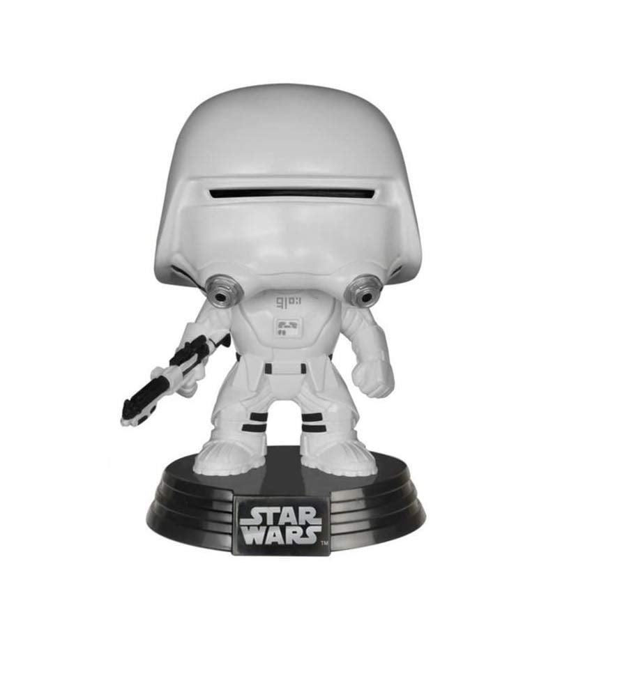 Funko Pop! Star Wars Episode 7 First Order Snowtrooper Figure, One Size, White, Model 6223, Plastic Collectible