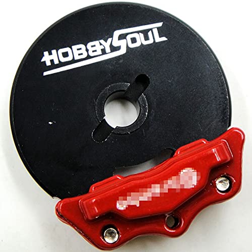 4pcs RC 1/10 RC Allum Brake Disc Caliper 12mm Hub for 1/10 RC Racing Model Car