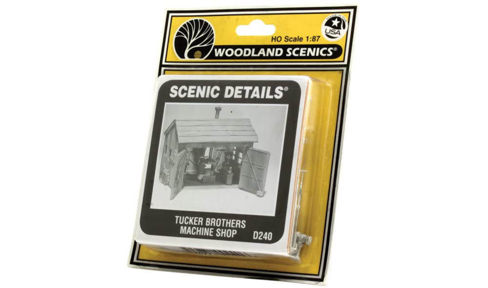 Woodland Scenics Tucker Brothers Machine Shop Scenic Details