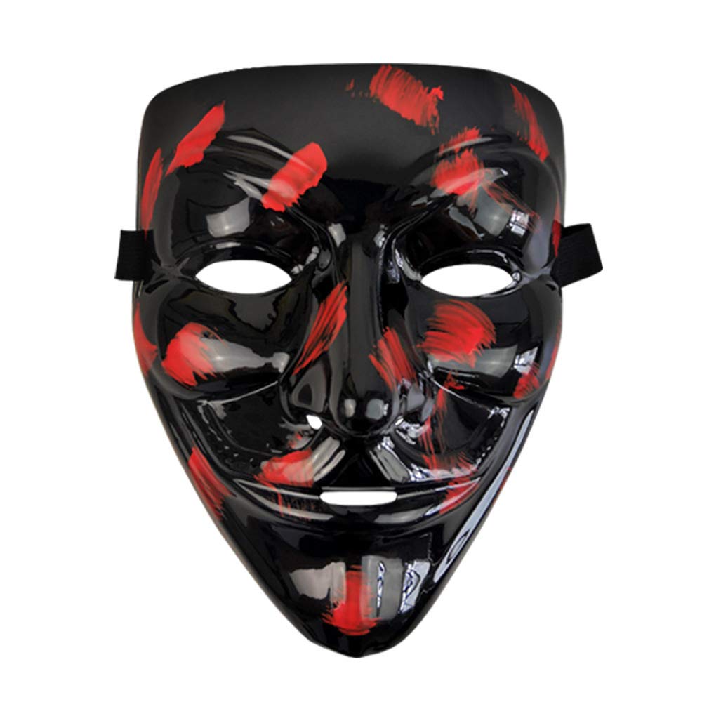 Wlparty 4 Pack V For Vendetta Hacker Mask For Halloween Costume Cosplay Party Masks