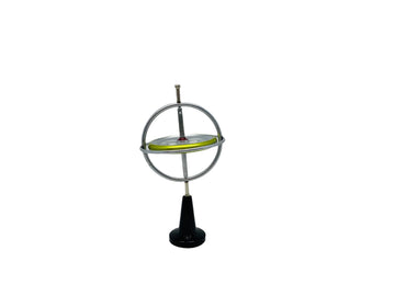 TEDCO Classic Gyroscope - Nostalgic STEM Toy, Teaches Motion & Balance, Small, Multi, Model TEDO-FBA-00100, Made in USA