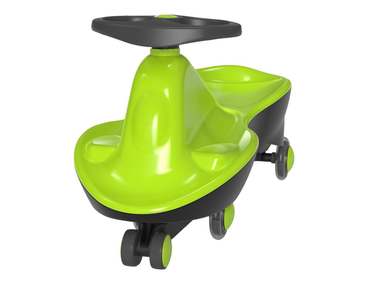 Joybay Sports Collection Premium Led-Wheel Swing Car Ride On Toy (Apple Green, Come Fully Assembled)