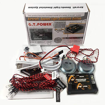 Gt Power Aircraft Simulated Sounds Light System V1 For Rc Airplane