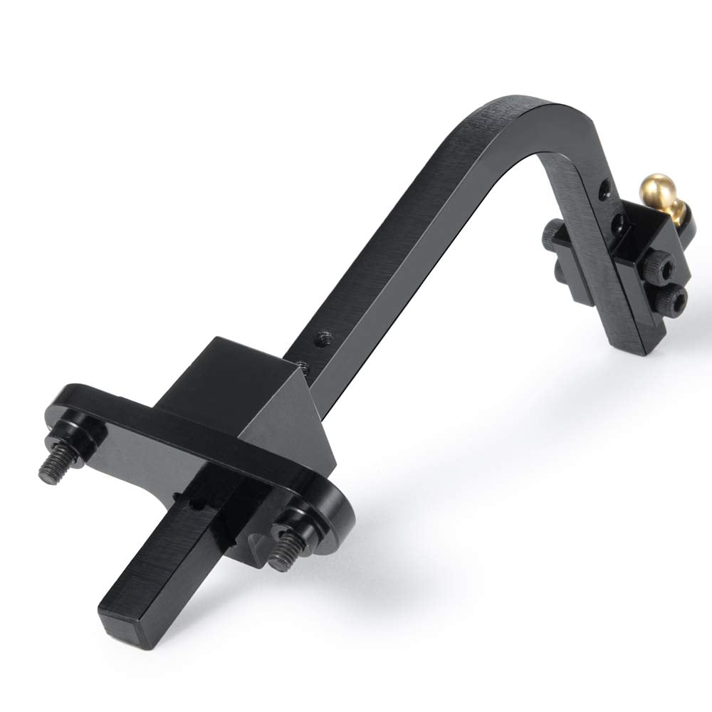 Que-T Metal Aluminum Adjustable Tow Trailer Hitch for 1/10 RC Crawler Axial SCX10 Upgrades Parts
