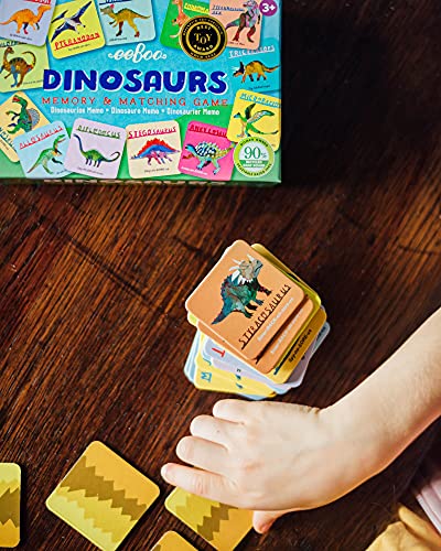 Eeboo Dinosaurs Little Memory And Matching Game, 3 Years