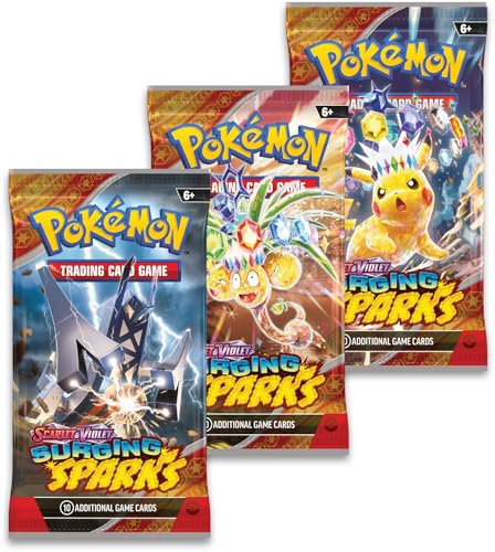 Pokemon Tcg: Scarlet & Violet - Surging Sparks Three-Booster Zapdos