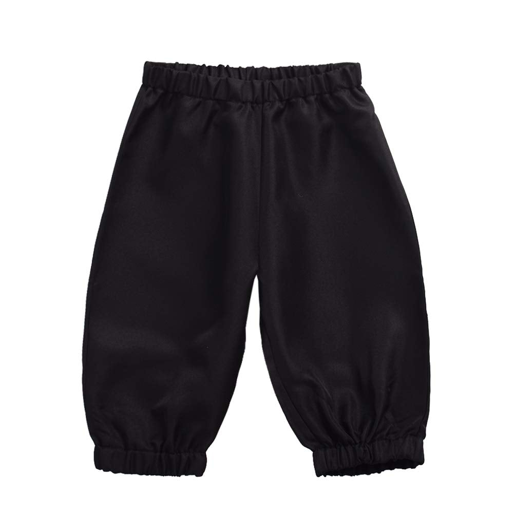 Bpurb Boys Colonial Costume 18Th Century Colonial Pilgrim Costume Boys Knicker Pants Black