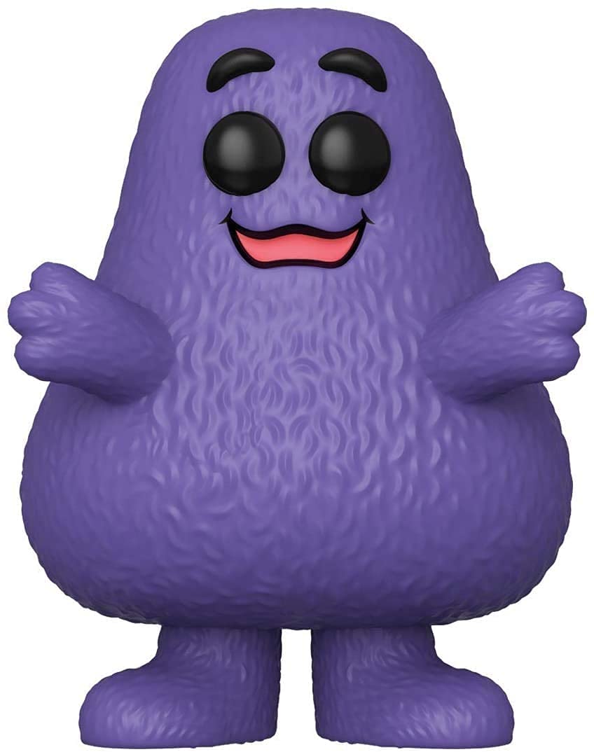 Funko Pop! Ad Icons: Mcdonalds - Grimace Bundle With 1 Popshield Pop Box Protector