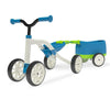 Chillafish Quadie+Trailie 4-Wheeler Ride-On for Kids 1-3 Years, Blue, Steel, 3 Seat Positions, Model CPQT01BLU