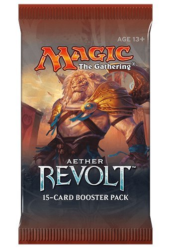 Magic The Gathering: Mtg Aether Revolt Aer Prerelease Pack (Pre-Pelease Promo + 6 Boosters + D20 Spindown Counter)