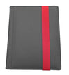 Dex Protection Card Binder 4 | Stores 160 Gaming Cards | Includes 20 Side Loading Card Pages | 4 Card Page Format | Bandclosure | Smooth Matte Padded Finish | Velvet Lined Interior