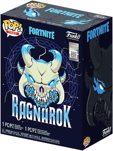 Funko 136832 Figure Set Pop & Tee Fortnite Ragnarok Exclusive Action, Multicoloured