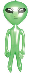 Rhode Island Novelty 5 ft Green Inflatable Martian Alien Prop Toy Decoration