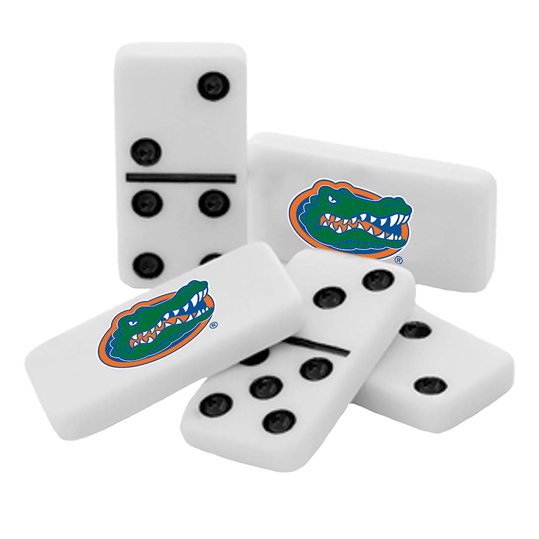 Masterpieces Game Day - Ncaa Florida Gators - 28 Piece Team Logo Double Six Domino Set