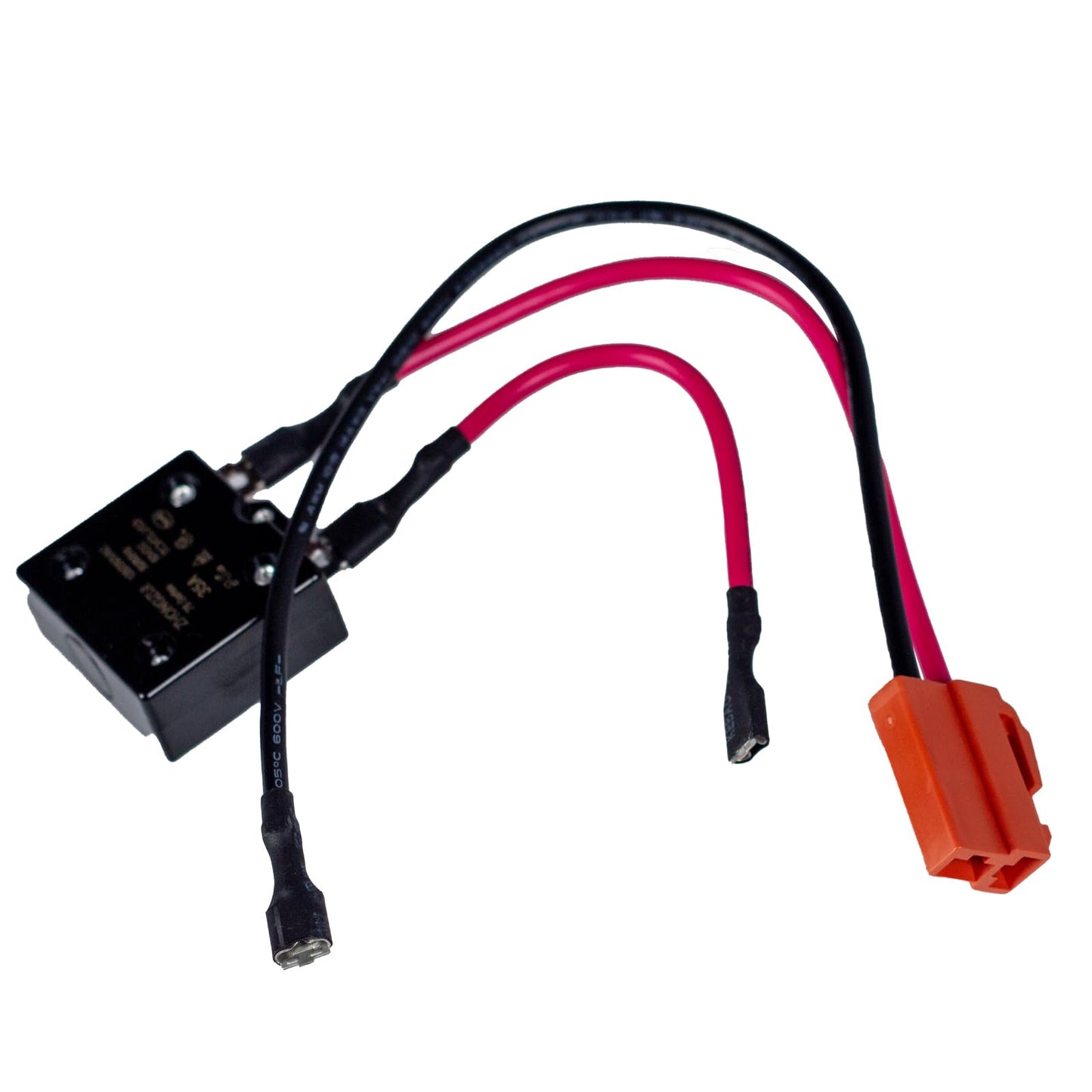 ToiCottage 24V Battery Charger & Wire Harness for Ride-On Toys, Red Square Two-Pin Jack, Replacement Parts for Kids' Cars