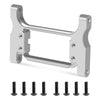Mohero Aluminum Cnc Front Steering Servo Mount Upgrade Parts For 1/10 Scale Trx-4 Crawler Car (Silver)