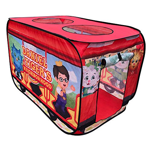 M & M Sales Enterprises Daniel Tiger'S Trolley Pop-Up Tent.. Large