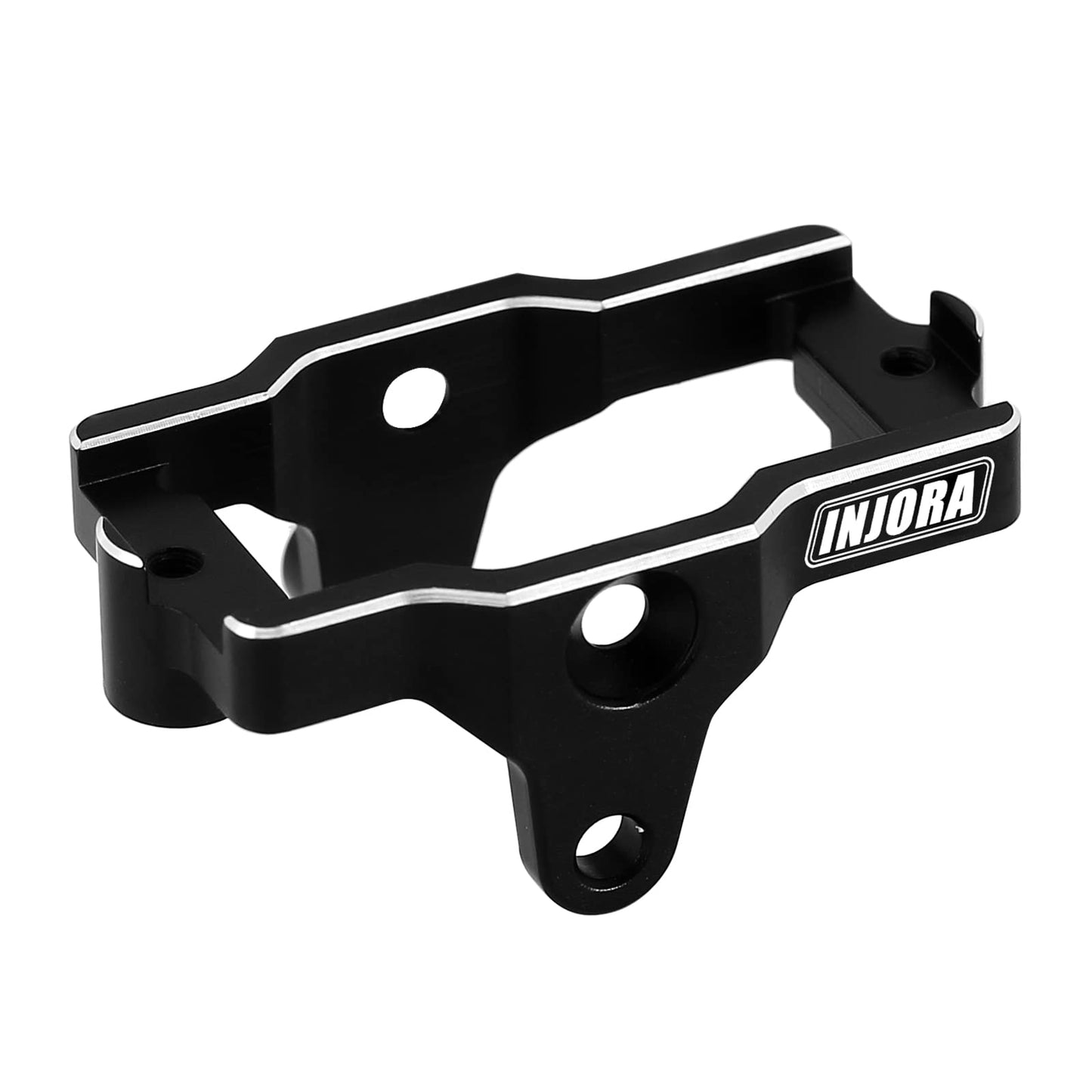 INJORA Coreless High Torque Micro Servo with Mount and Servo Horn for TRX4M TRX4MT 1/18 RC Crawler Upgrade Parts(Red)