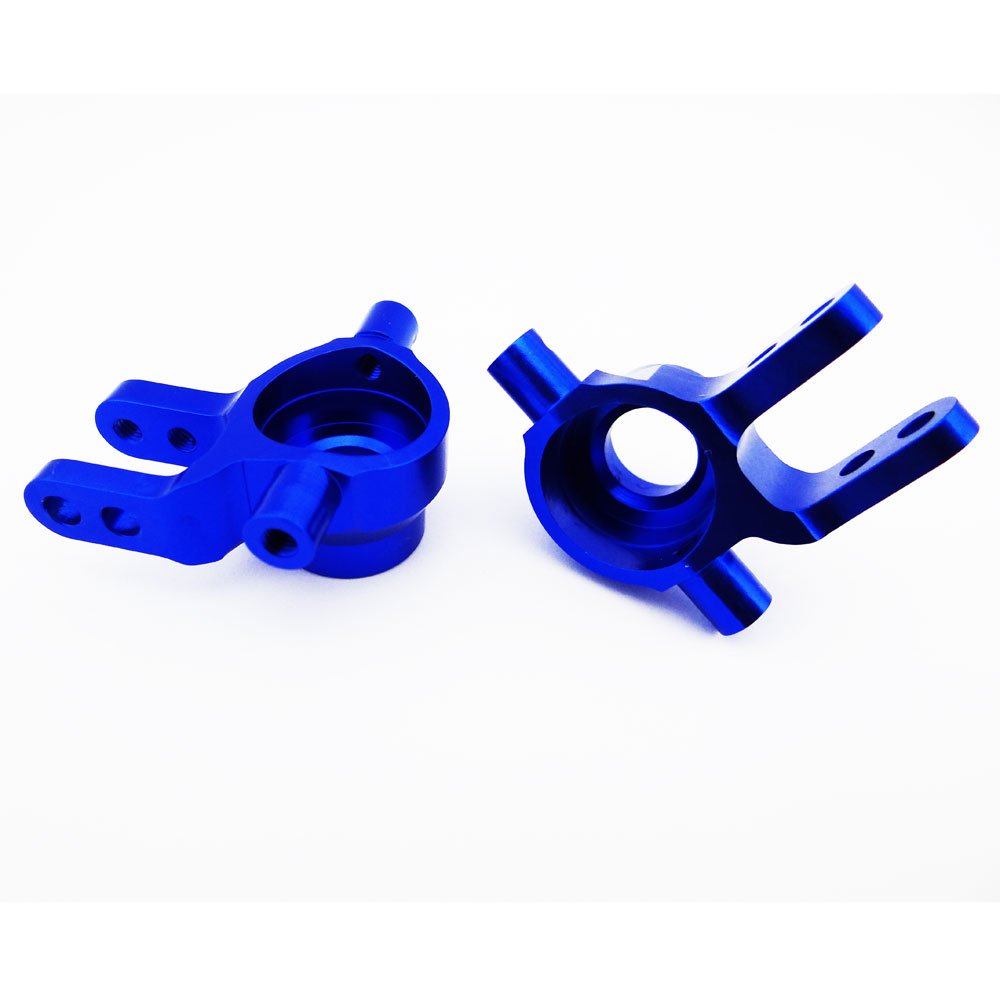 Atomik - Alloy Steering Block - RC Car Replacement for Traxxas 1/10 Slash, Stampede 4x4 - Hardened Billet 6061 Aluminum - Lightw