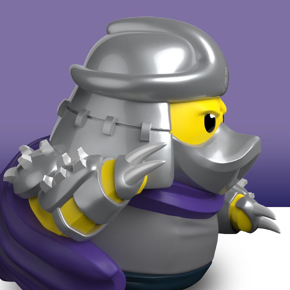 Tubbz First Edition Shredder Collectible Vinyl Rubber Duck Figure - Official Teenage Mutant Ninja Turtles Merchandise - Action Video Games, Tv & Movies